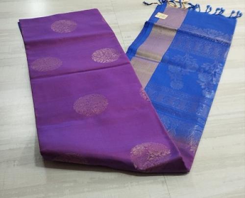 SOFT SILK SAREE WITH BLOUSE